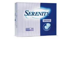 PANNOLONE PER INCONTINENZA SERENITY SAGOMATO MAXI IN TESSUTONON TESSUTO 30 PEZZI