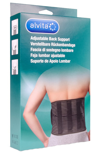 ALVITA FASCIA LOMBARE MISURA 2 CIRCONFERENZA 100-120 CM