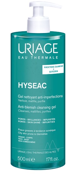 HYSEAC GEL NETTOYANT 500 ML