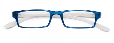 TWINS PLATINUM NECK OCCHIALE PREMONTATO BLU +2