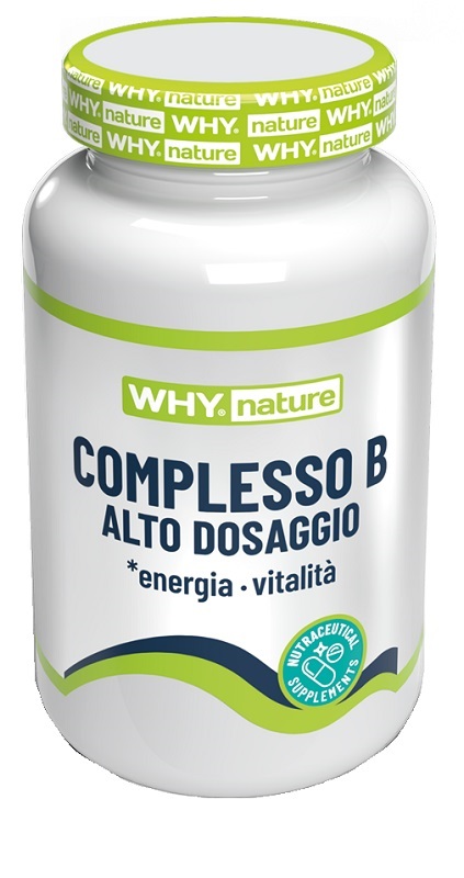 WHYNATURE COMPLESSO B ALTO DOSAGGIO 60 COMPRESSE DIVISIBILI