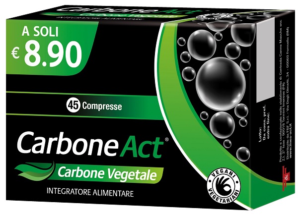 CARBONE ACT 45 COMPRESSE