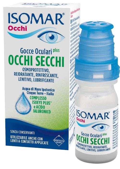 ISOMAR OCCHI SECCHI PLUS GOCCE OCULARI ACIDO IALURONICO 0