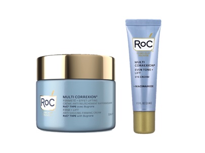 ROC FIRM+LIFT GIFT XMAS 2025 1 CREMA VISO 50 ML + 1 CONTORNOOCCHI 15 ML