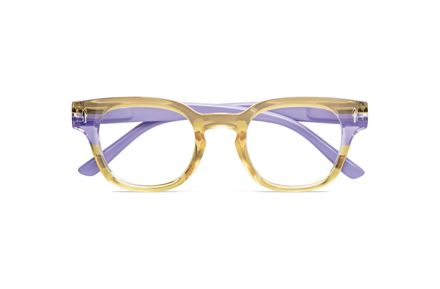 Twins-Optical-occhiali-da-lettura-Funk-Giallo-e-Lilla