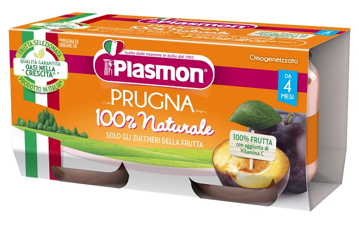 PLASMON OMOGENEIZZATO PRUGNA 2 X 80 G