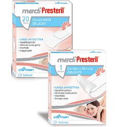 CEROTTO GRANDE MEDIPRESTERIL DELICATO TNT 7X3CM 20 PEZZI