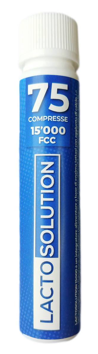 LACTOSOLUTION 15000 75 COMPRESSE
