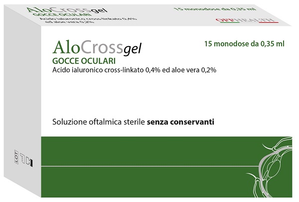 ALOCROSSGEL SOLUZIONE OFTALMICA 15 MONODOSE DA 0
