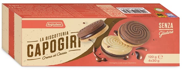 AGLUTEN CAPOGIRI CREMA CACAO 120 G