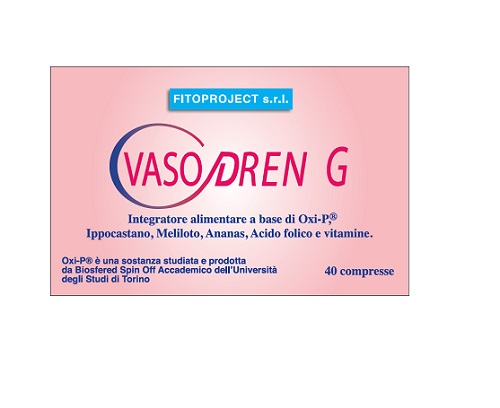 VASODREN G 40 COMPRESSE DA 900 MG