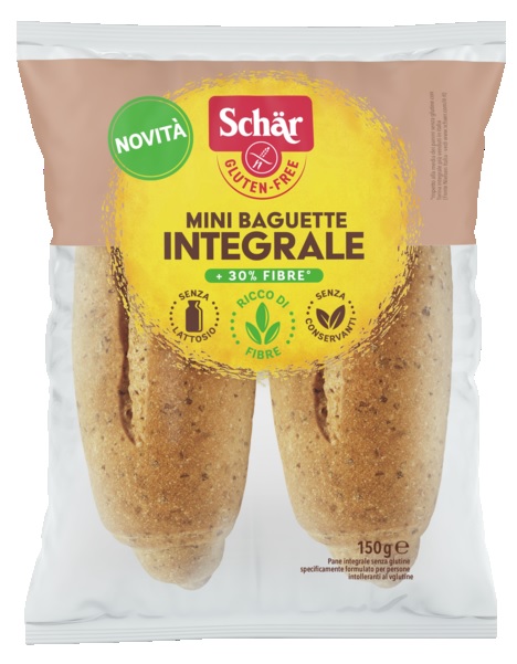 SCHAR MINI BAGUETTE INTEGRALE 4 PEZZI X 37