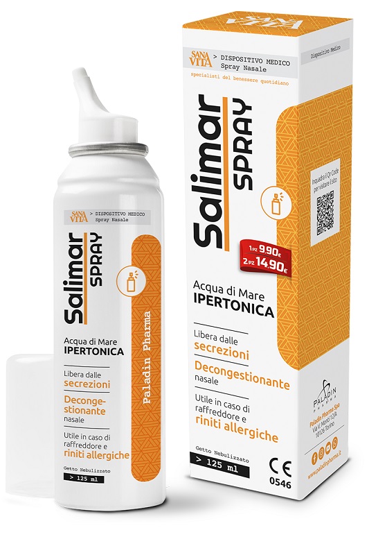SPRAY NASALE IPERTONICO SANAVITA SALIMAR 125 ML