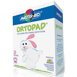 CEROTTO OCULARE PER ORTOTTICA ORTOPAD BIANCO JUNIOR 20 PEZZI