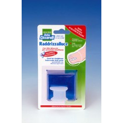 RADDRIZZA ALLUCE IN GEL DI SILICONE BIANCO SEMITRASPARENTE SREGAMENTO FRA IL PRIMO E IL SECONDO DITO IGIENEPIEDE 1 PEZZO