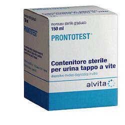 CONTENITORE PER URINA ALVITA PRONTOTEST GRADUATO CON TAPPO AVITE