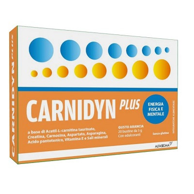 Carnidyn Plus 20 Bustine Gusto Arancia