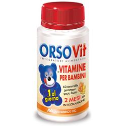 ORSOVIT CARAMELLE GOMMOSE VITAMINA BB SENZA GLUTINE 60 PEZZI