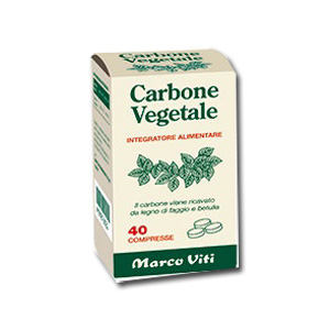 Carbone Vegetale 40 Compresse