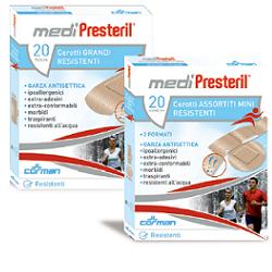 CEROTTI ASSORTITI MEDIPRESTERIL RESISTENTI 40 PEZZI