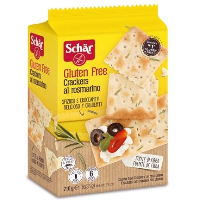 SCHAR CRACKERS AL ROSMARINO 6 CONFEZIONI DA 35 G