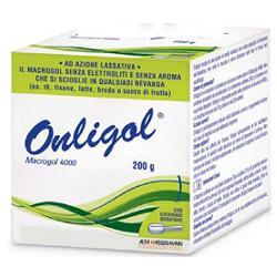 ONLIGOL MACROGOL 4000 200 G CON CUCCHIAINO DOSATORE SENZA ZUCCHERO
