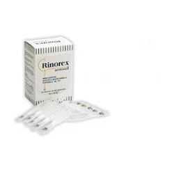 RINOREX AEROSOL CON BICARBONATO 25 FIALE STERILI MONOUSO 3 ML