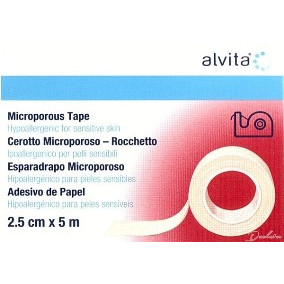 ALVITA CEROTTO MICROPOROSO ROCCHETTO M5X2,5CM