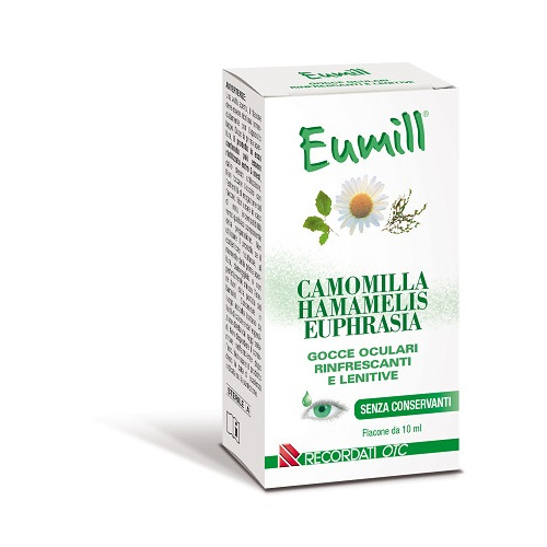 Eumill Camomilla Hamamelis Euphrasia Gocce Oculari 10ml
