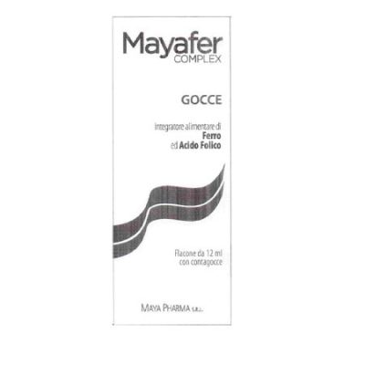 MAYAFER COMPLEX GOCCE 12 ML SENZA GLUTINE NATURALMENTE PRIVODI LATTOSIO