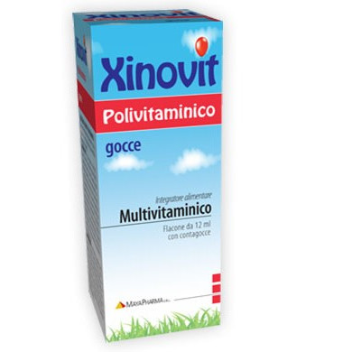 XINOVIT POLIVITAMINICO 12 ML SENZA GLUTINE NATURALMENTE PRIVO DI LATTOSIO
