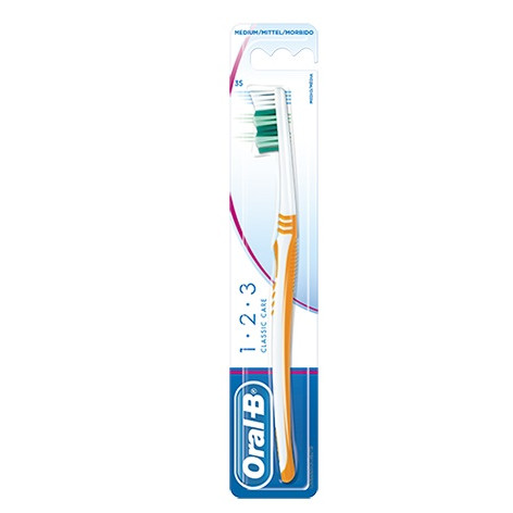 ORALB 123 CLASSIC CARE SPAZZOLINO MANUALE 3 PEZZI