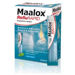 Maalox RefluRapid Sospensione Orale 20 Bustine Monodose 10ml