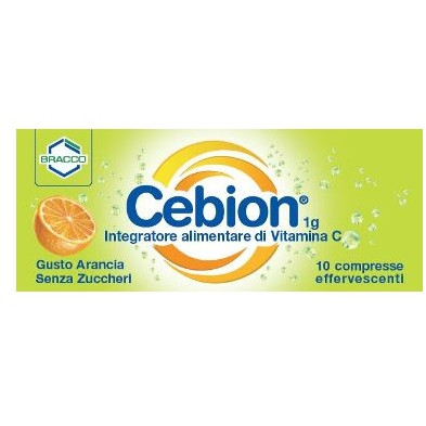 Cebion Effervescente Vitamina C Senza Zucchero 10 Compresse