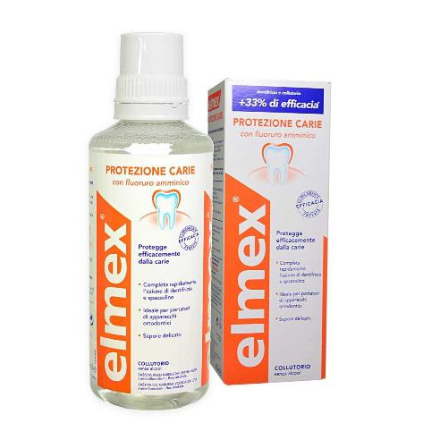 Elmex Protezione Carie Collutorio Fluoruro Amminico 400ml