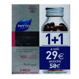 Phyto Phytophanère Integratore Capelli/Unghie 90+90 Capsule