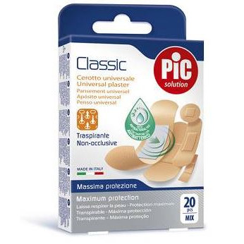 Cerotto Pic Classic Mix Antibatterico 20 Pezzi