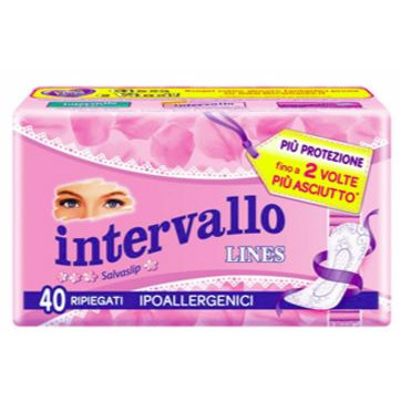 PROTEGGISLIP LINES INTERVALLO RIPIEGATO 40 PEZZI