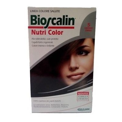 Bioscalin Nutri Color 5 CASTANO CHIARO Sincrob 124 ml