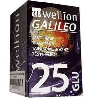 WELLION GALILEO STRIPS 25 GLICEMIA