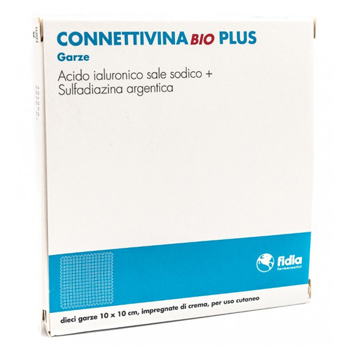 Connettivina Bio Plus Garze 10x10 cm 10 Pezzi