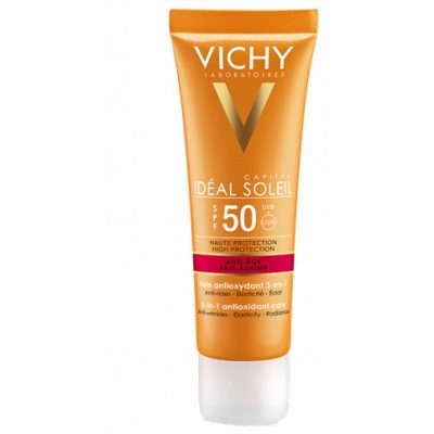 Vichy Idéal Soleil Crema Viso Anti-Età SPF50 50 ml