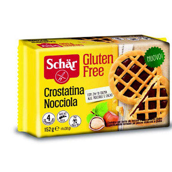 SCHAR CROSTATINA NOCCIOLA 4 MONOPORZIONI DA 38 G