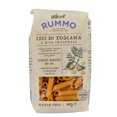 RUMMO PENNE RIGATE N 66 CECI DI TOSCANA E RISO INTEGRALE 300G
