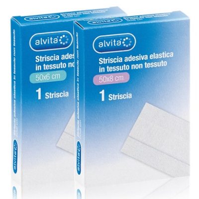 STRISCIA AUTOADESIVA ELASTICA ALVITA TNT 50X6CM