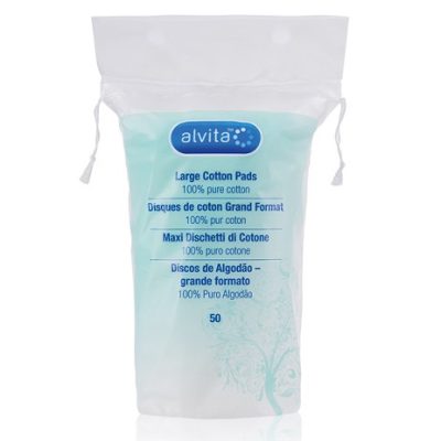 ALVITA MAXI DISCHETTI DI COTONE 100% PURO COTONE 50 PEZZI