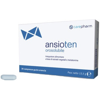 ANSIOTEN OROSOLUBILE 30 COMPRESSE ARANCIA SENZA ZUCCHERI GLUTINE E LATTOSIO CON EDULCORANTI