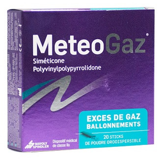 ANTIMETEORICO METEOGAS POLVERE 20 STICK OROSOLUBILI