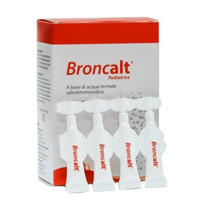 Broncalt Strip Pediatrico Soluzione Irrigazione Nasale 20 Flaconcini