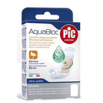 Cerotto Pic AquaBloc 10x8cm Antibatterico 5 Pezzi